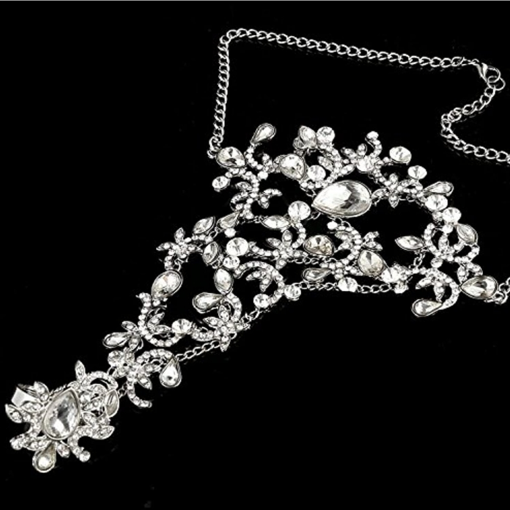 Brand New Rhinestone Bracelet Arm Chain Weddin
